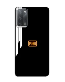 Чехол для OPPO A55 с картинкой «PUBG — вертикальные линии»