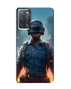 Чехол для OPPO A55 с картинкой «PUBG — реалистичный герой»