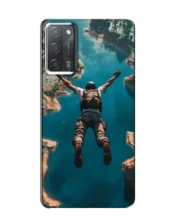 Чехол для OPPO A55 с картинкой «PUBG — свободное падение»