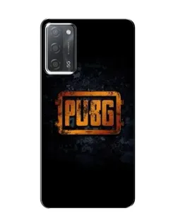 Чехол для OPPO A55 с картинкой «PUBG — золотой логотип»