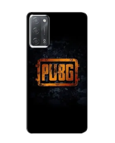 Чехол для OPPO A55 с картинкой «PUBG — золотой логотип»
