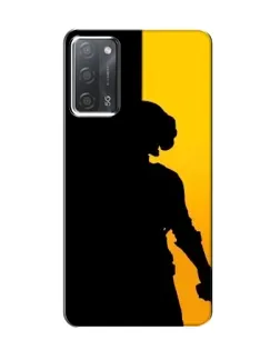 Чехол для OPPO A55 с картинкой «Тень воина PUBG»