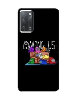 Чехол для OPPO A55 с картинкой «Логотип Among Us» Чехол для OPPO A55 с картинкой «Логотип Among Us»