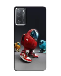 Чехол для OPPO A55 с картинкой «Among Us — 3D стиль»