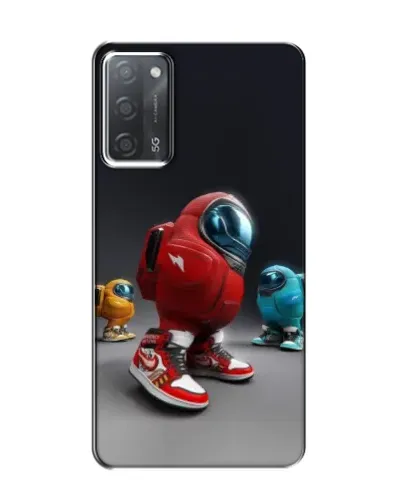 Чехол для OPPO A55 с картинкой «Among Us — 3D стиль» Чехол для OPPO A55 с картинкой «Among Us — 3D стиль»