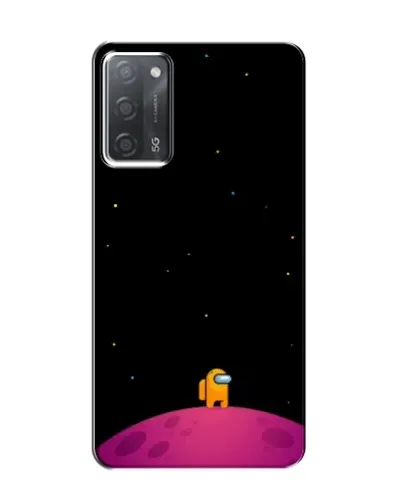 Чехол для OPPO A55 с картинкой «Одинокий герой на планете» Чехол для OPPO A55 с картинкой «Одинокий герой на планете»