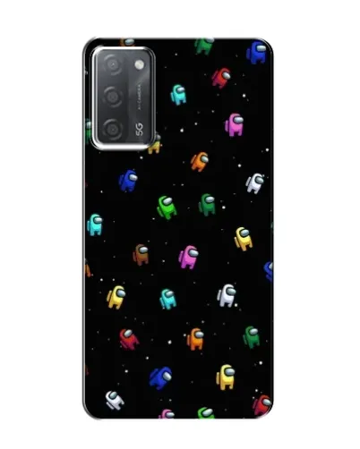 Чехол для OPPO A55 с картинкой «Экипаж Among Us» Чехол для OPPO A55 с картинкой «Экипаж Among Us»
