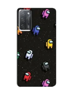 Чехол для OPPO A55 с картинкой «Космический паттерн Among Us»