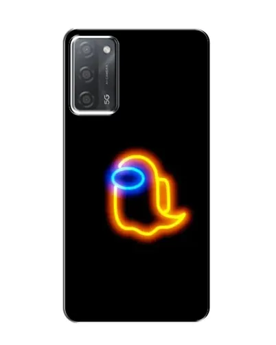 Чехол для OPPO A55 с картинкой «Among Us неоновое сияние» Чехол для OPPO A55 с картинкой «Among Us неоновое сияние»