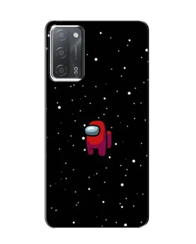 Чехол для OPPO A55 с картинкой «Красный Among Us» Чехол для OPPO A55 с картинкой «Красный Among Us»