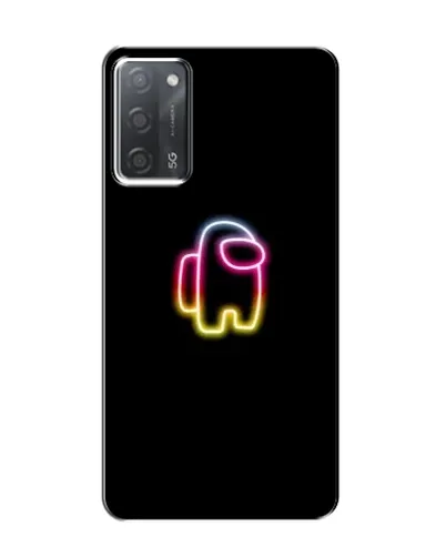 Чехол для OPPO A55 с картинкой «Among Us градиент» Чехол для OPPO A55 с картинкой «Among Us градиент»