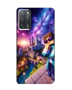Чохол для OPPO A55 з картинкою «Стів та космос» Чохол для OPPO A55 з картинкою «Стів та космос»