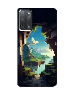 Чехол для OPPO A55 с картинкой «Вид из пещеры»