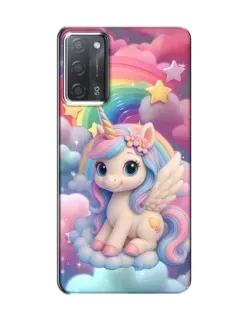 Чехол для OPPO A55 с картинкой «Маленький единорог»