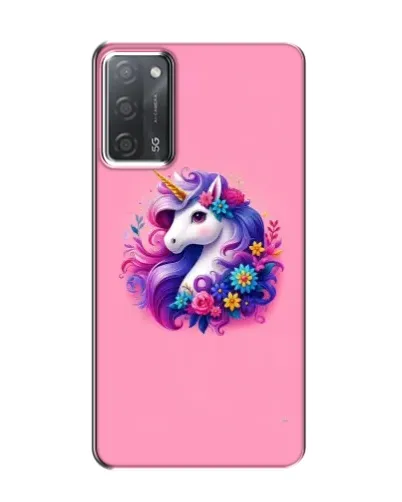 Чехол для OPPO A55 с картинкой «Сказочный единорог»