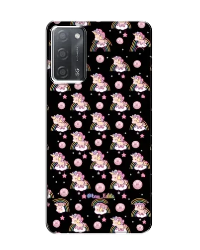 Чехол для OPPO A55 с картинкой «Magic Unicorn паттерн»