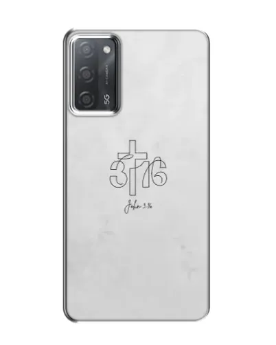 Чехол для OPPO A55 с картинкой «Иоанна 3:16 Крест» Чехол для OPPO A55 с картинкой «Иоанна 3:16 Крест»