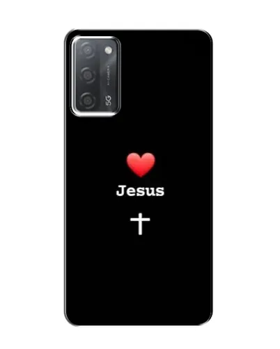 Чехол для OPPO A55 с картинкой «Сердце - Jesus» Чехол для OPPO A55 с картинкой «Сердце - Jesus»