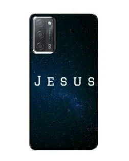 Чехол для OPPO A55 с картинкой «Звездное небо Jesus»