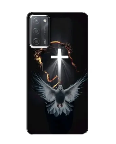 Чехол для OPPO A55 с картинкой «Голубь и Свет» Чехол для OPPO A55 с картинкой «Голубь и Свет»