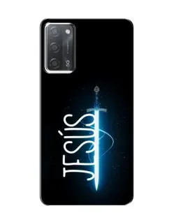 Чехол для OPPO A55 с картинкой «Меч Духа Jesus»