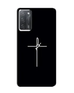 Чехол для OPPO A55 с картинкой «Тонкий крест» Чехол для OPPO A55 с картинкой «Тонкий крест»
