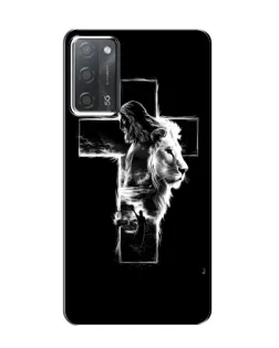 Чехол для OPPO A55 с картинкой «Сияющий крест Jesus» Чехол для OPPO A55 с картинкой «Сияющий крест Jesus»