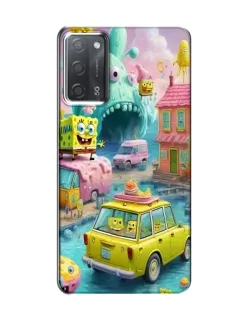 Чехол для OPPO A55 с картинкой «Монстр-трак приключения»
