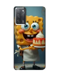 Чехол для OPPO A55 с картинкой «Повар Спанч Боб»