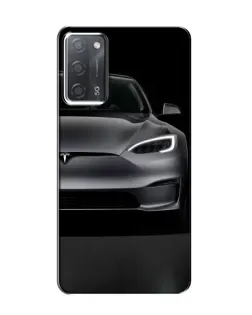 Чехол для OPPO A55 с картинкой «Tesla Model S Look» Чехол для OPPO A55 с картинкой «Tesla Model S Look»