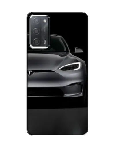 Чехол для OPPO A55 с картинкой «Tesla Model S Look»