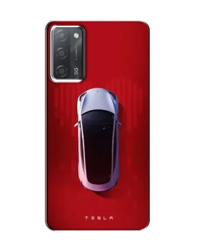 Чехол для OPPO A55 с картинкой «Tesla Top View»