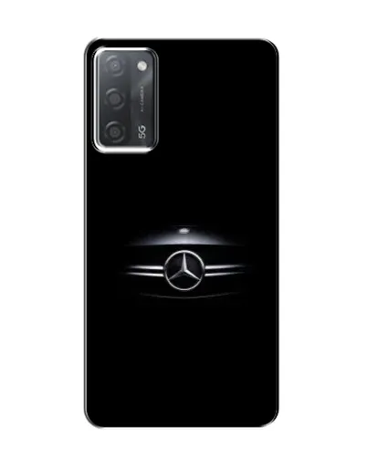 Чехол для OPPO A55 с картинкой «Mercedes — абстрактные линии»