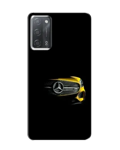 Чехол для OPPO A55 с картинкой «Mercedes — ретро стиль»
