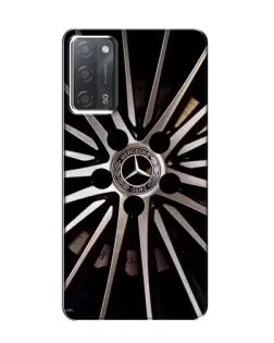 Чехол для OPPO A55 с картинкой «Диск Mercedes»