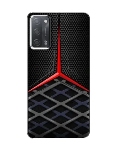 Чехол для OPPO A55 с картинкой «Mercedes Carbon Grid»