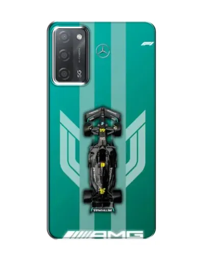 Чехол для OPPO A55 с картинкой «Mercedes AMG Petronas»