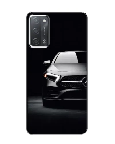 Чехол для OPPO A55 с картинкой «Свет фар Mercedes»