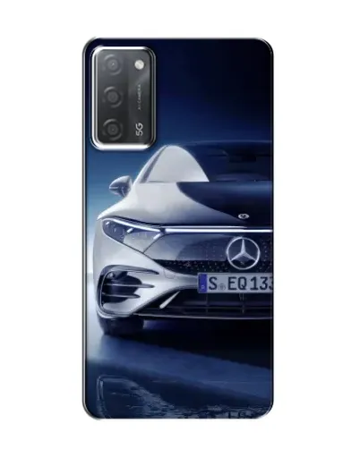Чехол для OPPO A55 с картинкой «Mercedes EQ — будущее»