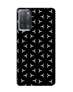 Чехол для OPPO A55 с картинкой «Mercedes паттерн звезд»