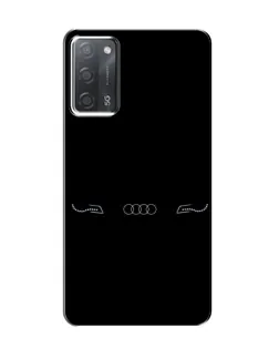 Чехол для OPPO A55 с картинкой «Audi — световой подпись» Чехол для OPPO A55 с картинкой «Audi — световой подпись»