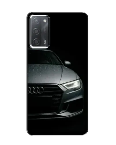 Чехол для OPPO A55 с картинкой «Audi — детализация кузова»