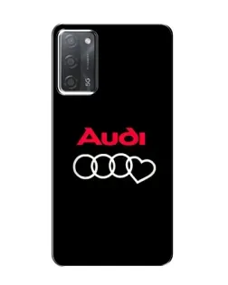 Чехол для OPPO A55 с картинкой «Логотип Audi Heart» Чехол для OPPO A55 с картинкой «Логотип Audi Heart»