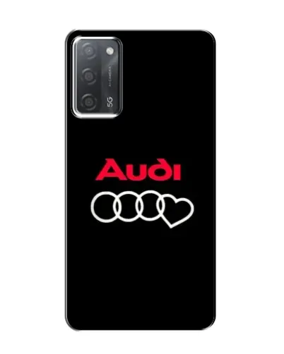 Чехол для OPPO A55 с картинкой «Логотип Audi Heart»