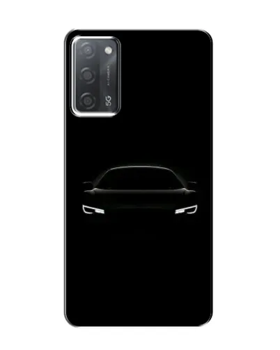 Чехол для OPPO A55 с картинкой «Взгляд Audi в темноте»