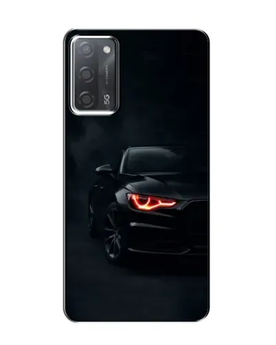 Чехол для OPPO A55 с картинкой «Audi — хищный взгляд»