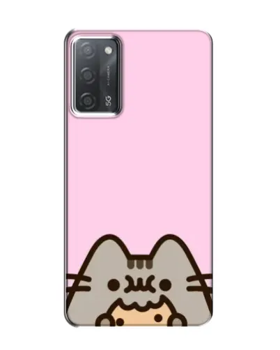 Чехол для OPPO A55 с картинкой «Pusheen и печенье»