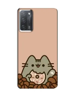 Чехол для OPPO A55 с картинкой «Кофейный Пушин»