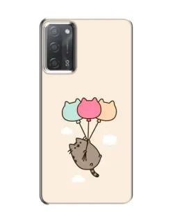 Чехол для OPPO A55 с картинкой «Пушин на шариках»