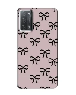 Чехол для OPPO A55 с картинкой «Черные бантики»